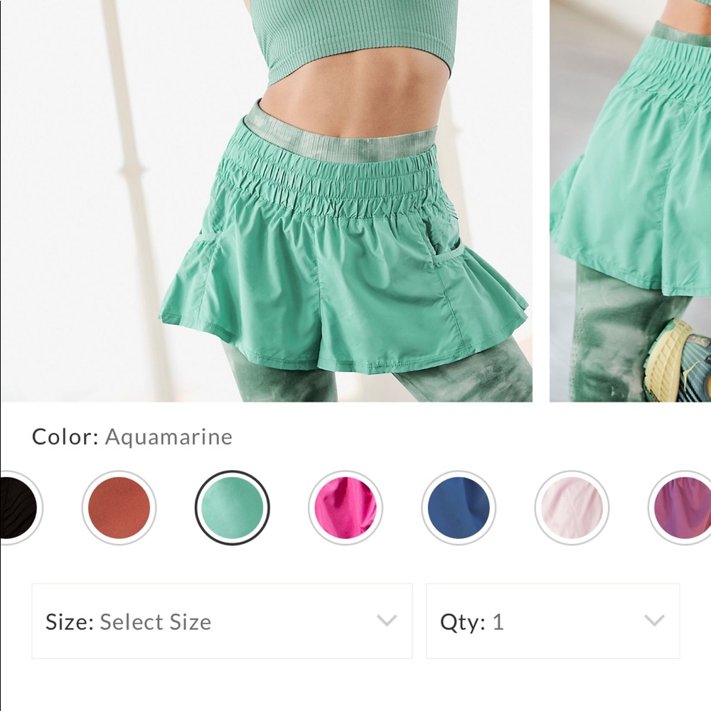 Free People Get Your Flirt On Shorts